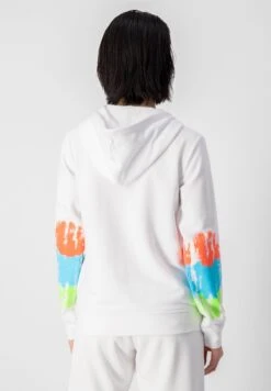 Champion Hooded Full Zip Color Ground - Sweater Met Rits - White -Mode Kledingwinkel d43dd0c1f6954ca0a97c4b880e5fb852