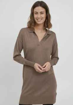 Fransa Fremalva 2 Dress - Gebreide Jurk - Pine Bark