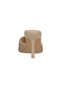 Mit Strass - Muiltjes Met Hak - Beige -Mode Kledingwinkel d4fedf3960b048b8b546f978d2109b7c