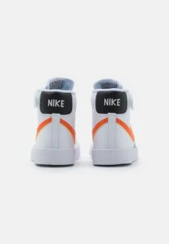 Nike Sportswear Blazer Mid 77 Unisex - Sneakers Hoog - White/Safety Orange-Wolf Grey-Black -Mode Kledingwinkel d519eb5071974775b4afc53c906c0a57