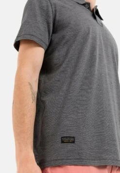 Camel Active Kurzarm Im Feinem Muster - Poloshirt - Shadow Grey -Mode Kledingwinkel d5a8a9cf02844804a97e05ff2ed7a411