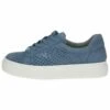Caprice Sneakers Laag - Blue Suede -Mode Kledingwinkel d5d0c8ce3d2741f690faed43ba999ce4