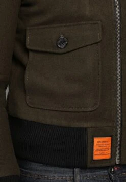 Aviator - Jas - Khaki -Mode Kledingwinkel d70481e1d8fb4b0cbee835ac0ec44273