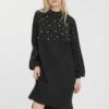 Vero Moda Gebreide Jurk - Black 1 Vero Moda Gebreide Jurk - Black -Mode Kledingwinkel d78b839778aa4d849d1b43f51517019d