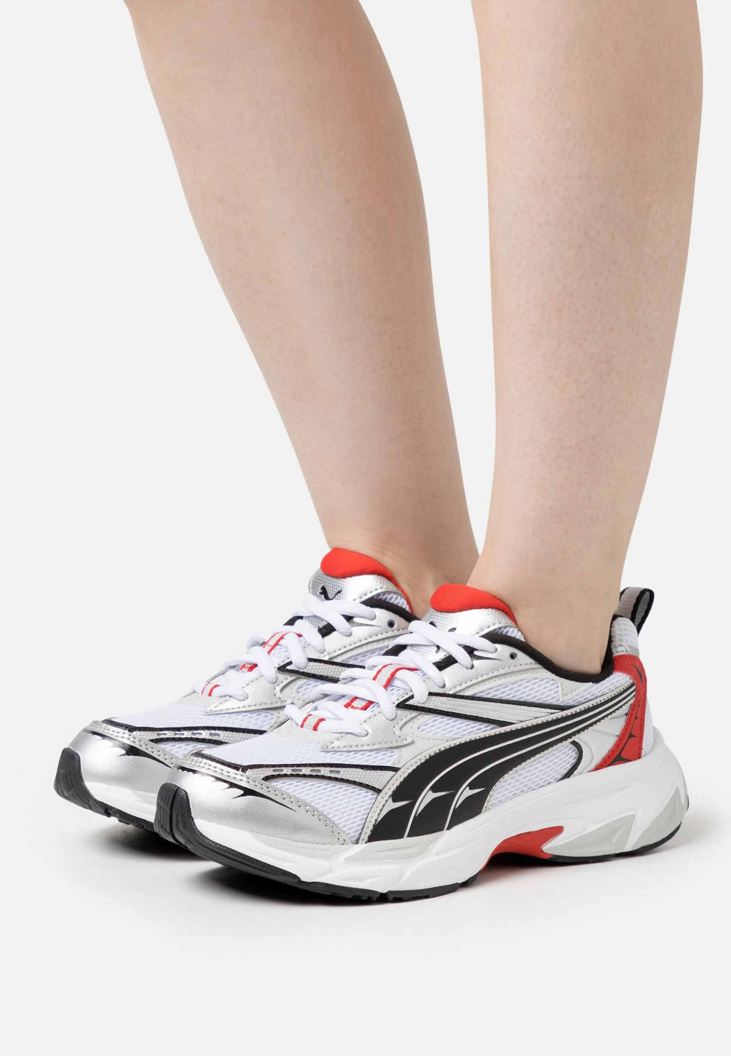 Puma Morphic - Sneakers Laag - White/Red 3 Puma Morphic - Sneakers Laag - White/Red