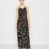 Vero Moda Vmeasy Slit Dress- Maxi-Jurk - Black/Mille 2 Vero Moda Vmeasy Slit Dress- Maxi-Jurk - Black/Mille -Mode Kledingwinkel d809012710294946a39ebc1357d6e237