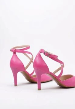 Pannas - Hoge Hakken - Pink -Mode Kledingwinkel d83958b0a60a425fb2431af0045042ff