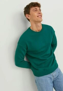 Jack & Jones Jjestar Basic Crew Neck - Sweater - Storm -Mode Kledingwinkel d85d9b37415a4f91a33cf7ecc3b33373