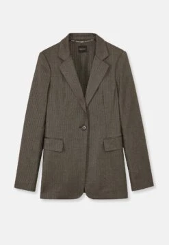 Mit Klassischem Fischgrat-Dessin - Blazer - Taupegrau Schwarz 13 Mit Klassischem Fischgrat-Dessin - Blazer - Taupegrau Schwarz -Mode Kledingwinkel d98be3cb0ffb4216a2a63d674d1daf73