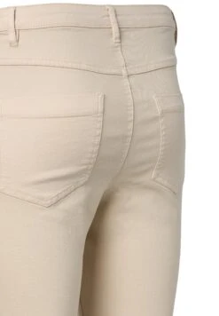 Zizzi Hochtaillierte Amy - Jeans Skinny Fit - Oatmeal -Mode Kledingwinkel d9e7fe7966ee417c8d3b470fd1e29b51