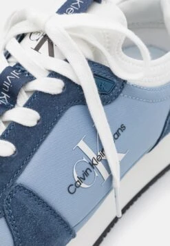 Calvin Klein Jeans Runner Sock Laceup - Sneakers Laag - Iceland Blue/Dark Denim/White -Mode Kledingwinkel da0cf471206e408f831cdd5f092dc9a8