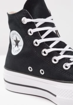 Converse Chuck Taylor All Star Lift - Sneakers Hoog - Black/White -Mode Kledingwinkel dabe574dcdd54bcba5af58960dd45722