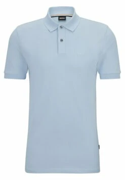 Boss Cotton-Piquée Regular Fit Polo - Poloshirt - Light Blue -Mode Kledingwinkel db08e444e9544499b8cfb0cbedeee478