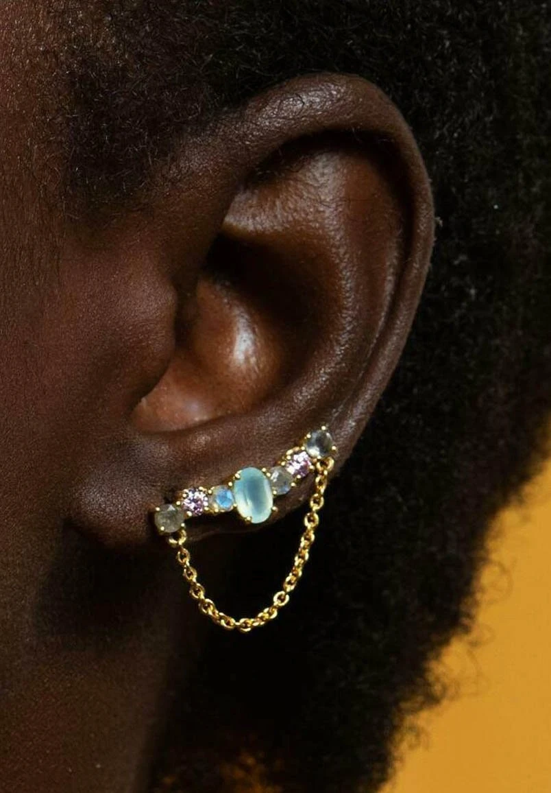 Lavani Jewels Climber Nadine - Oorbellen - Pink 3 Lavani Jewels Climber Nadine - Oorbellen - Pink