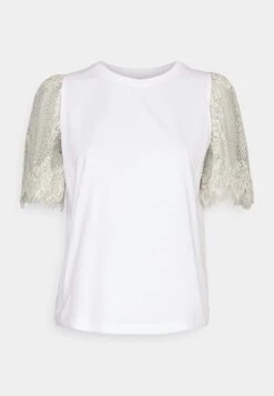 TWINSET Blouse - Bianco/Pizzo Bicolor -Mode Kledingwinkel dda253e98f274dd7986697e6eea42125