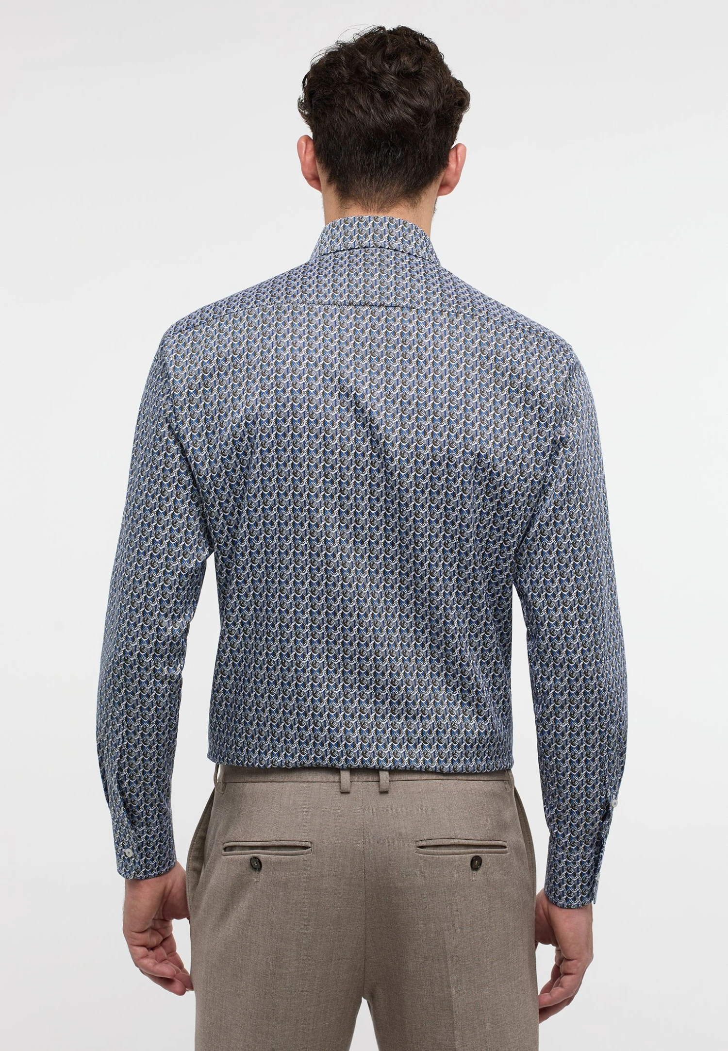 Eterna Modern Fit - Overhemd - Blau 4 Eterna Modern Fit - Overhemd - Blau - Afbeelding 2