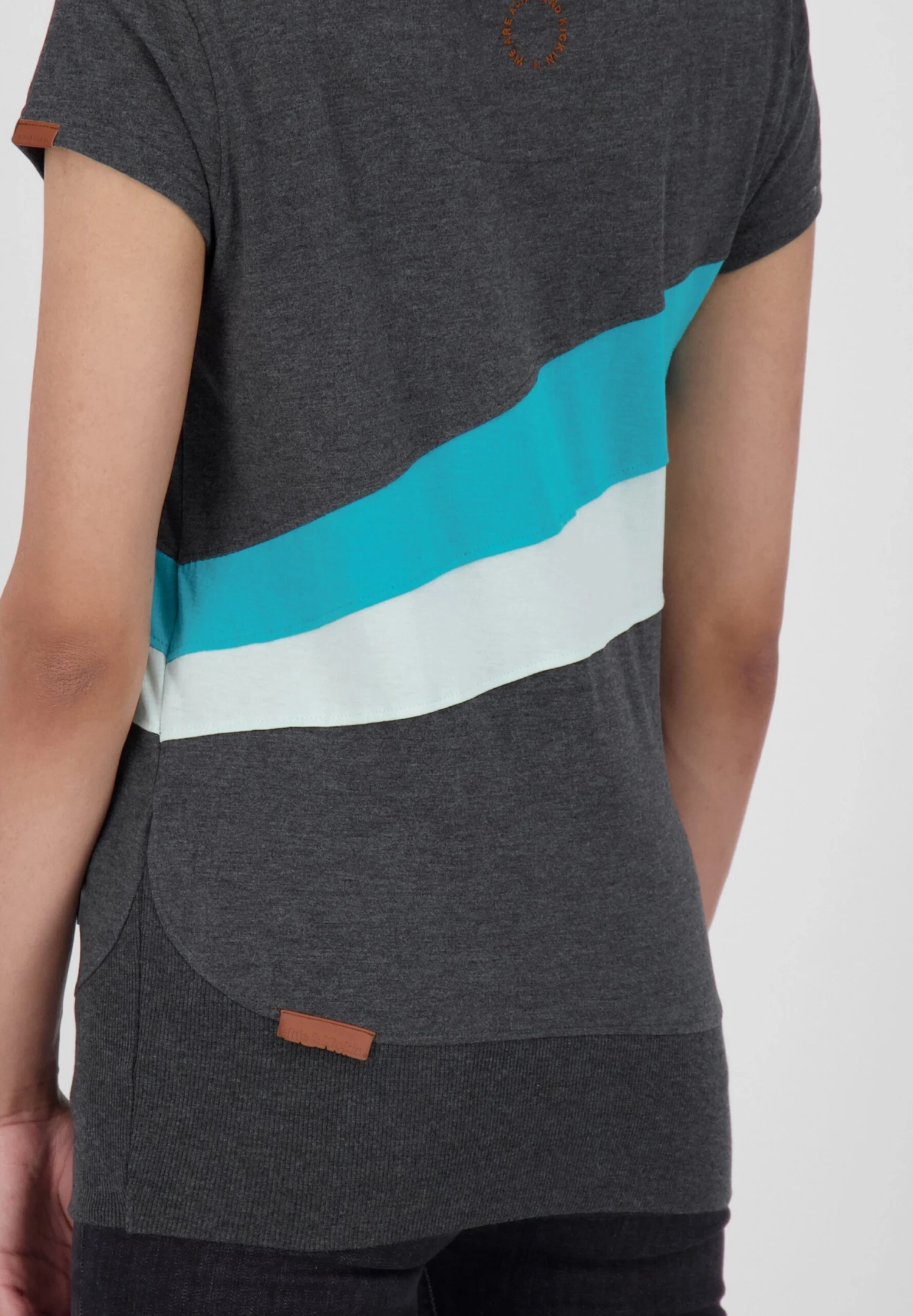 T-Shirt Print - Moonless Melange 6 T-Shirt Print - Moonless Melange - Afbeelding 4