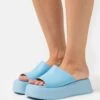 Vagabond Courtney - Muiltjes Met Hak - Light Blue -Mode Kledingwinkel dedc941654c343539aee62dca0b56d1e