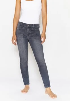 Angels Mit Ziernähten - Slim Fit Jeans - Grau