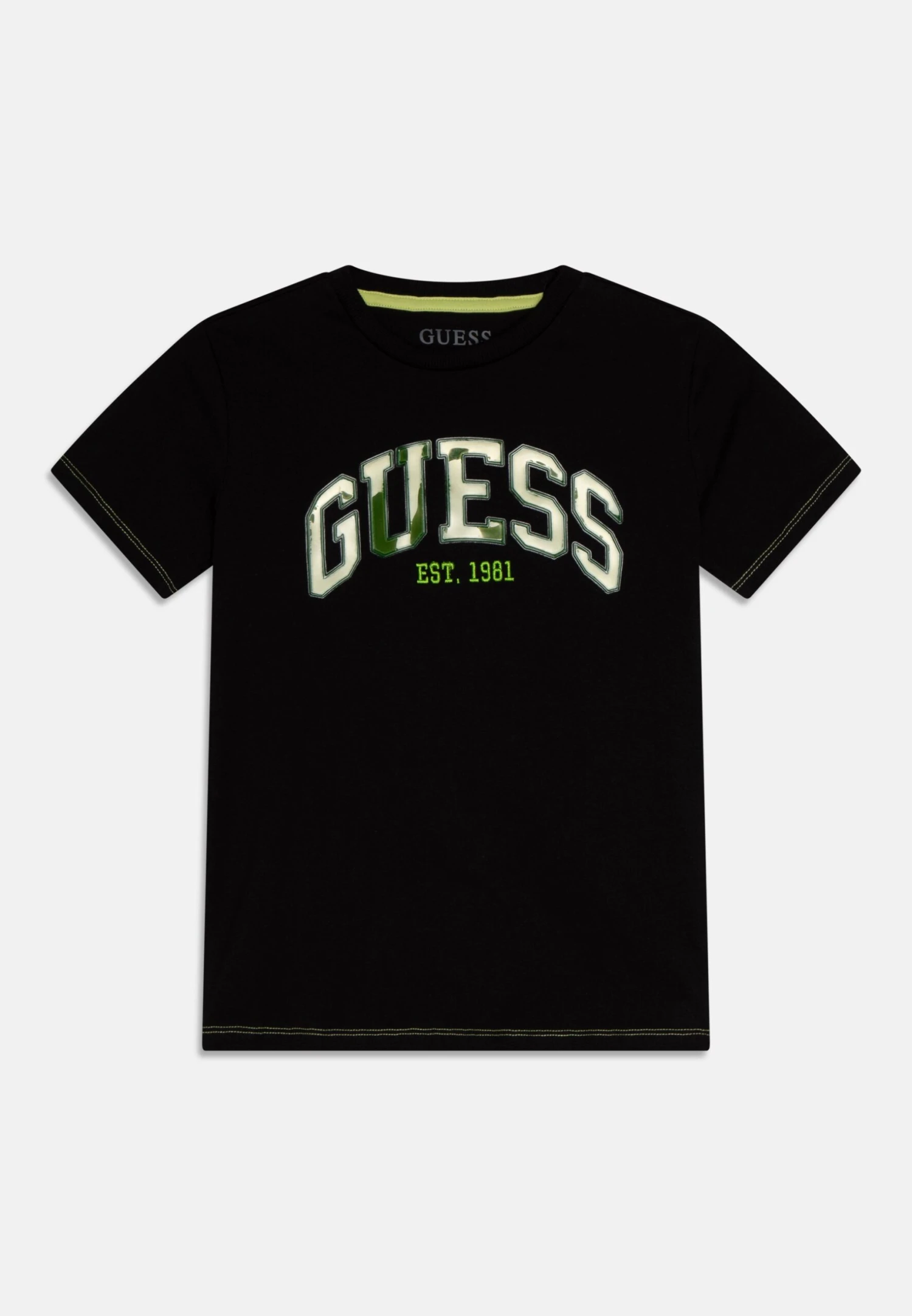Guess Junior - T-Shirt Print - Jet Black 3 Guess Junior - T-Shirt Print - Jet Black