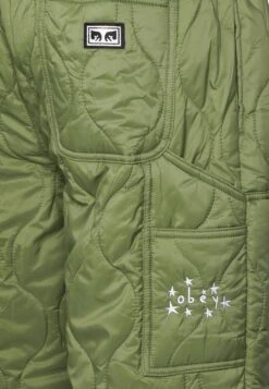 Obey Clothing Baseline Quilted Pant Unisex - Cargobroek - Light Army -Mode Kledingwinkel df4d4c933b0348509cfd4e14fe9c0ecb