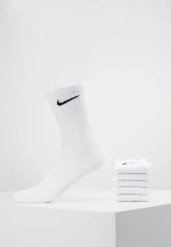 Nieuwe uitgaven 23 Nike Performance Everyday Cush Crew 6 Pack - Sportsokken - White/Black