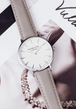 Southfields Modern - Horloge - Grau Silber -Mode Kledingwinkel e03810d552024480b1b37c76d774438b