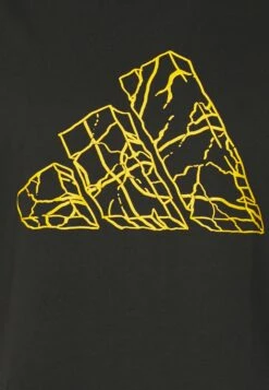 ADIDAS PERFORMANCE Pass Rock - T-Shirt Print - Black -Mode Kledingwinkel e127e8b8c0074d8d98927ca2682189b2