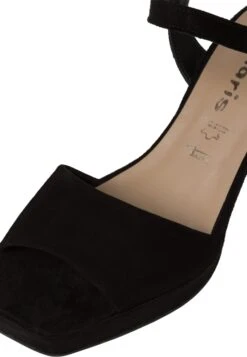 Tamaris Sandalen Met Plateauzool - Black -Mode Kledingwinkel e18644e2f6e94885a8d925654f3c2e10