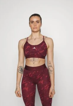 ADIDAS PERFORMANCE Sport-Bh Met Light Support - Legacy Red/Victory Crimson