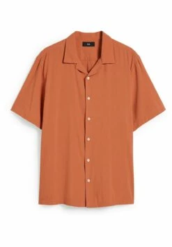 Overhemd - Brown -Mode Kledingwinkel e2e152fd80824a5ca73c38bd8d289b73