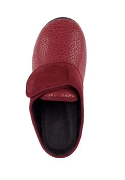 Pantoffels - Bordeaux -Mode Kledingwinkel e36a6e6fb56c4d2ca5bbed4140b23bcf