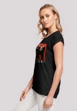 F4NT4STIC Extended Shoulder Friends Tv Serie Group Photo Formal - T-Shirt Print - Black -Mode Kledingwinkel e3c0943813d043848bf04cf1476a8f3f