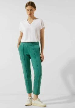 STREET ONE Scuba - Broek - Grün -Mode Kledingwinkel e4200c6e9a1c4ede909cba90bdfa8130