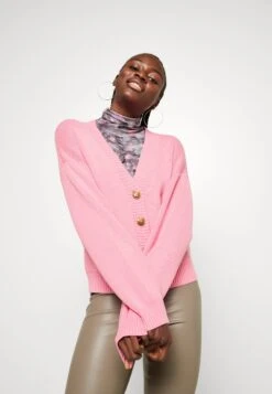 Notes Du Nord Fanny Cardigan - Vest - Pink Passion -Mode Kledingwinkel e4413baa4ae04fbcb36e76dafcb810b5