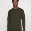 Selected Homme Slhmaine Crew Neck - Trui - Forest Night -Mode Kledingwinkel e451cf68d03f48a4b05824d6ed499b5c