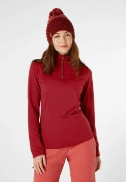Protest Fabriz- Fleece Trui - Red Winebordeaux