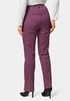 GOLDNER Broek - Aubergine -Mode Kledingwinkel e639da19332e4b4796c3f3eb5427a70c