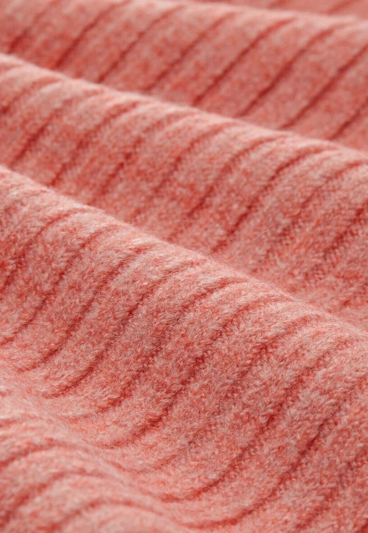 TOM TAILOR Denim T-Shirt Basic - Peach Pink Melange 8 TOM TAILOR Denim T-Shirt Basic - Peach Pink Melange - Afbeelding 6