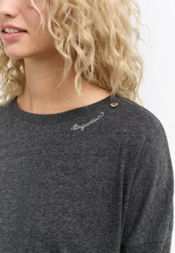 Ragwear Shimona - Longsleeve - Dark Grey -Mode Kledingwinkel e7fb547ec4424b0abacc686751ed12e7