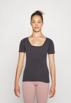 Nieuwe uitgaven 3 Lululemon Ebb To Street Short Sleeve - T-Shirt Basic - Black