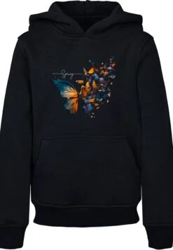 F4NT4STIC Schmetterling Frühling Unisex - Hoodie - Schwarz -Mode Kledingwinkel e822bc8240644ebfba7b086cfa8a85bc