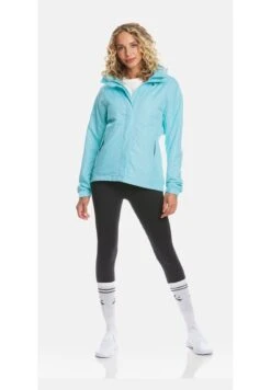 Lea - Outdoorjas - Light Blue -Mode Kledingwinkel e854557adfe149a794af90c5633730fe