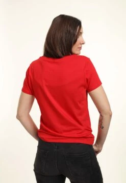 Henry Tiger Nightmare Before Christmas Santa Jack - T-Shirt Print - Red -Mode Kledingwinkel e8ae7a84a7f446eea738daf440801459