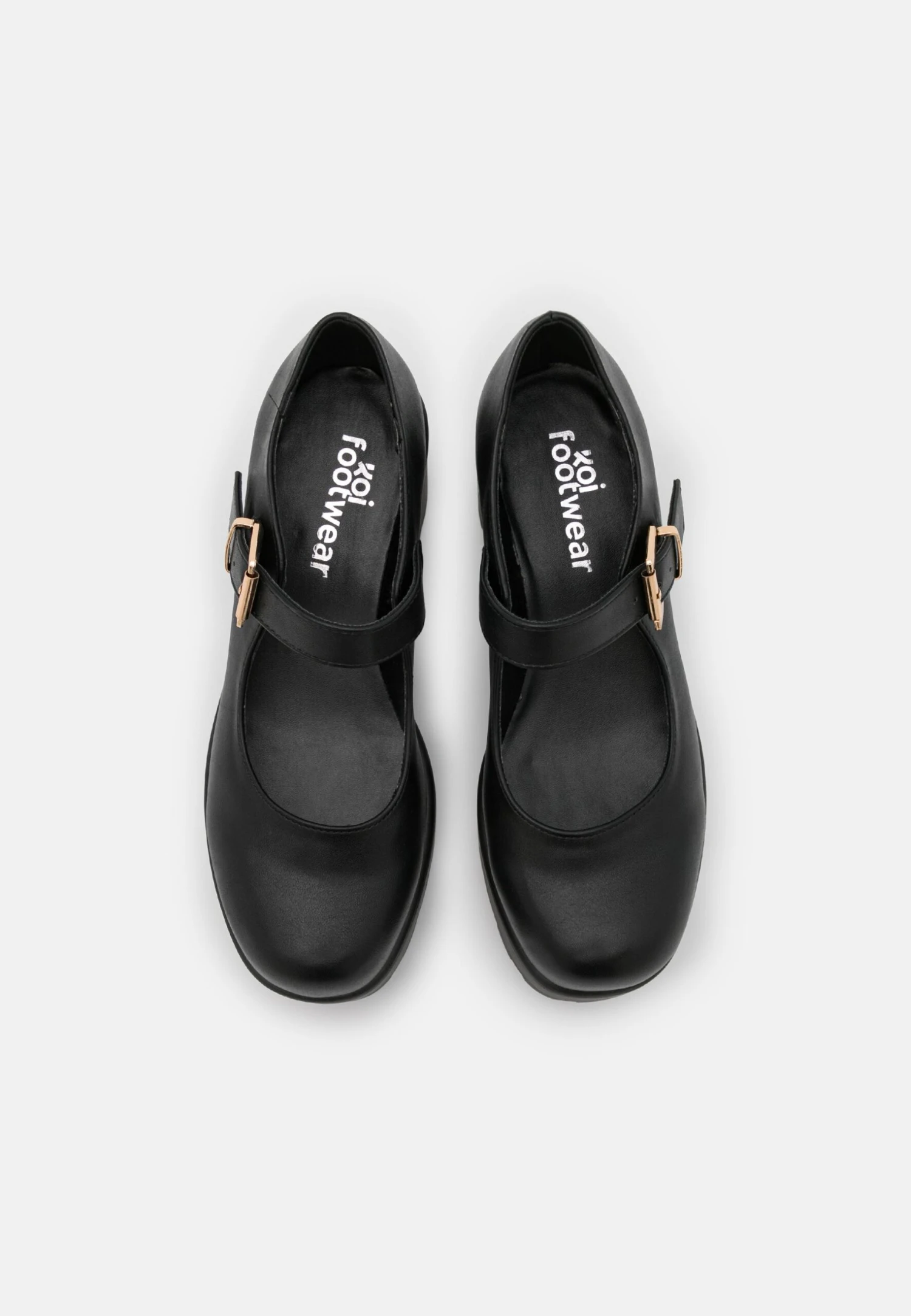 KOI FOOTWEAR Vegan Tira Classic Mary Janes - Plateaupumps - Black 8 KOI FOOTWEAR Vegan Tira Classic Mary Janes - Plateaupumps - Black - Afbeelding 6