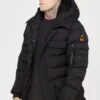 SikSilk Parka Coat - Winterjas - Black