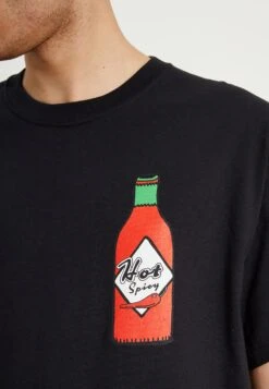 Hot Sauce - T-Shirt Print - Black -Mode Kledingwinkel ea828da80e914963af6390068e87f125