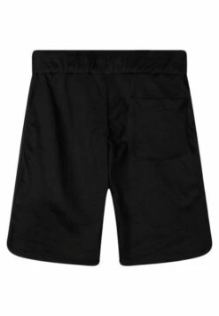 Bermuda With Lettering - Shorts - Nero -Mode Kledingwinkel eb56ac5256d64a32bb7de72a8bbcdf09