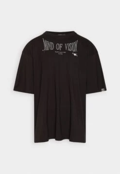 Redefined Rebel Derek Tee Plus - T-Shirt Print - Bristol Black -Mode Kledingwinkel ece5979112a04ecca64da74e27395b07