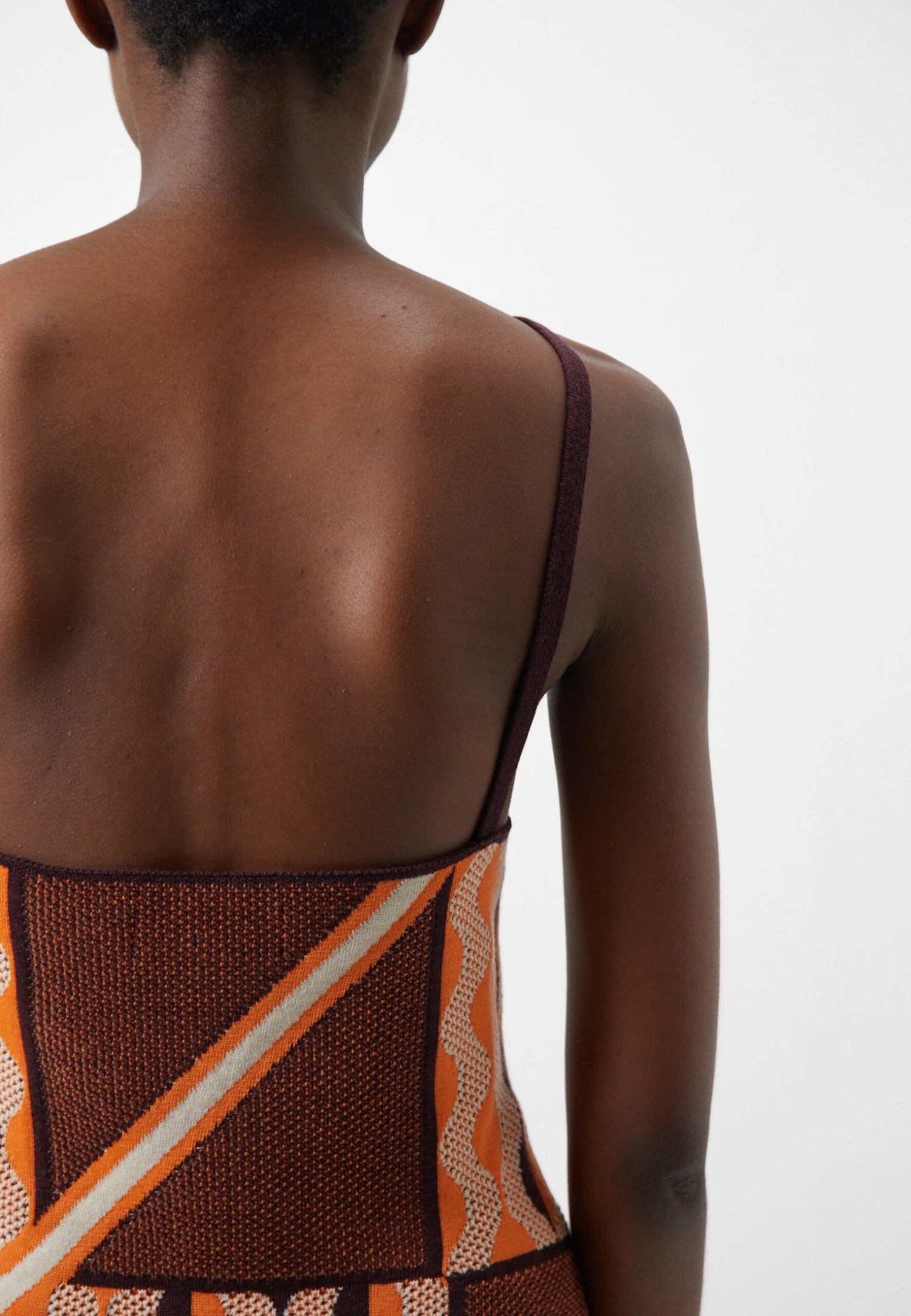 Tafii Dress - Etui-Jurk - Red/Orange 10 Tafii Dress - Etui-Jurk - Red/Orange - Afbeelding 8